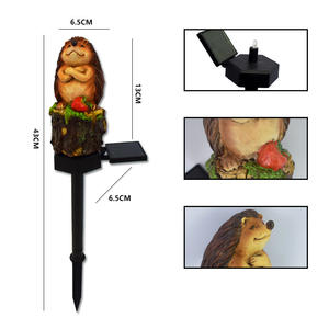 Solar Led 3D Animal Flamenco Pavo Real Hada Luz para jardín Camino Paisaje Fiesta Navidad Césped Decoración al aire libre - Product Image 2