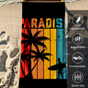 Mùa Hè Thân Thiện Với Môi Nhanh Chóng Khô Tùy Chỉnh Hoa Bãi Biển Khăn Với Sợi Nhỏ Chất Liệu Biểu Tượng Tùy Chỉnh In & Cá Nhân Bộ Số Lượng Lớn - Product Image 4