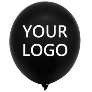 Globos de Látex Impresos Personalizados con Logotipo Promocional de 10 y 12 Pulgadas para Publicidad - Product Image 1