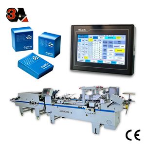 580-CQT Automatic Cold Glue Electric <b>Box</b> <b>Folder</b> Gluer High Speed Compact Design Small <b>Box</b> Folding Machine - Product Image 2