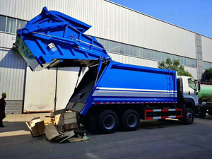 ISUZU Rear Load Compressor Garbage <b>Compactor</b> Waste Disposal Collection Truck <b>Trash</b> Removable Bin Garbage Truck - Product Image 5