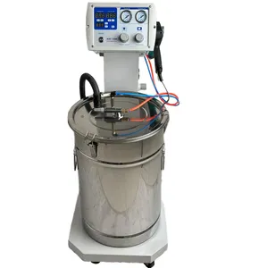 Hangzhou huaxiang mesin pelapisan bubuk elektrostatis otomatis pelapis pvd