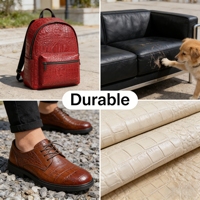 Portefeuilles multi-usages en cuir synthétique, vente en gros, cuir synthétique marin efficace, rouleau élastique non tissé, populaire