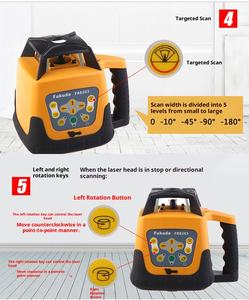 OEM profesional 500M nivelador láser automático electrónico autonivelante rotativo giratorio nivel láser rojo - Product Image 5