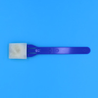 Écouvillon pré-humidifié en polyuréthane contenant 10 ml de tampon de neutralisation pour la surveillance environnementale et l'échantillonnage de surface