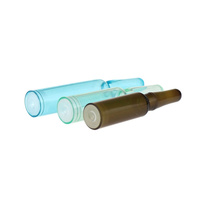 Blanc 1.5ml ampoule en plastique tubes bouteilles 0.07oz vide ampoule bouteille sérum pour emballage de soins de la peau