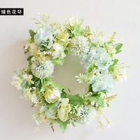 Arche de fleurs en soie romantique, décoration florale artificielle pour mariage, toile de fond pour célébration, réception, cérémonie