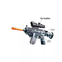 Pistola de Agua Eléctrica Automática de Alta Calidad M416, Juguete de Plástico para Niños, Juego de Disparos en el Patio Trasero para Niños