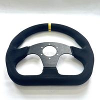 Volant de course universel avec cuir PU et rayons en aluminium, prêt pour le drift, compatible PC, Xbox, PS4, PS5, jeux de course