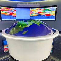 Pantalla de Proyección Interactiva Seeball de 150 cm OEM/ODM con Ángulo de Visión de 360 Grados, Color Gris, para Parques de Trampolín