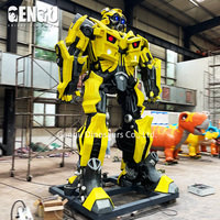 Özelleştirilmiş Gengu Dino Çelik Animatronik Robot Model Simülasyon Robot Adamı İç/Dış Mekan Kullanımı İçin