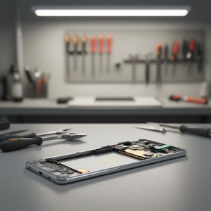 Écran complet avec châssis pour Samsung Galaxy Note 10 Lite Argent - Assemblage d'écran - Product Image 2