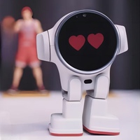 Compagnon Robot Intelligent - Animal de Bureau Émotionnel et Dynamique, Mode Social Multi-Robots & Mini-Jeux Anti-Stress, Cadeau