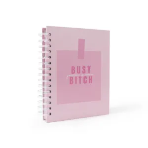 Caderno de sublimação de cinco minutos para planejador de auto-cuidado, diário inspirador com metas e auto-proteção, impressão personalizada, 2024