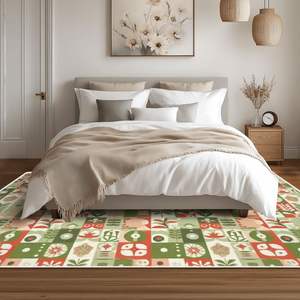 พรมปูพื้นแบบกำหนดเองที่มีขอบสีขาว48 "x 72" - Product Image 6