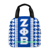 Sac Isotherme Portable Zeta Phi Beta Sorority – Sac à Déjeuner Réutilisable pour le Bureau, le Travail et les Voyages – Offre Spéciale