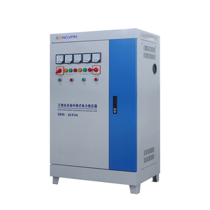 Трехфазный автоматический стабилизатор напряжения Songyan SBW-80KVA, вход 304-456В, выход 220В/380В ±3%, 50/60Гц, сертификат CE, медная обмотка - Product Image 3