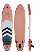 Planche de paddle gonflable pour la navigation en eau plate, colorée et stable, pour femmes et enfants