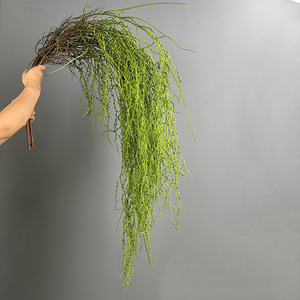 Plantes artificielles suspendues, type mousse, longues guirlandes de <span class=keywords><strong>saule</strong></span> pour décoration murale, vitrine, plafond et aménagement paysager - Product Image 3
