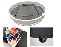 Mesa de billar redonda de lujo, moderna, 7 pies, 8 pies, 9 pies, británica, con tapa de comedor plegable