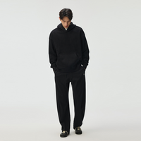 Sweat-shirt à capuche personnalisé avec impression de logo, de haute qualité, coupe ample pour homme, épaules tombantes, pull à capuche