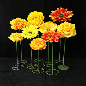Flores Artificiales de Gerbera de Larga Duración, Colores Mezclados, Simulación de Margaritas para Decoración del Hogar, Decoración para Acción de Gracias y Graduación - Product Image 4