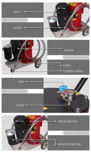 Depuratore d'Olio da 30L 50L/Macchina per la Raffinazione dell'Olio/Sistema di Filtraggio dell'Olio Centrifugo per Motori - Product Image 6