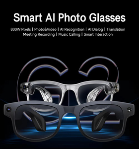 Lunettes intelligentes portables G1/G2/G3 BT WiFi avec caméra, prise de photos, <span class=keywords><strong>enregistrement</strong></span> vidéo et <span class=keywords><strong>audio</strong></span>, traducteur IA, reconnaissance d'images - Product Image 3