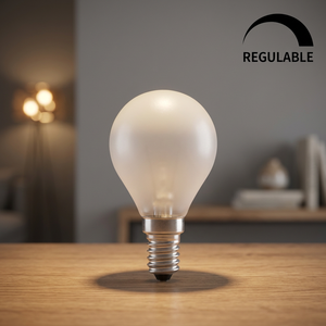 Lampada Sferica LED Retrofit Dimmerabile in Vetro Opaco E14 3.4W 2700K 470Lm 230V Durata 15000h - Product Image 3