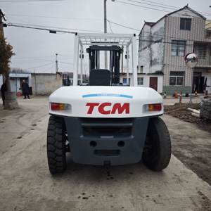 Montacargas Diésel TCM 8T Usado, de Servicio Pesado, con 1 Año de Garantía, para Terreno Accidentado, Modelo FD80, Venta al por Menor - Product Image 5