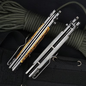 Biểu Tượng Tùy Chỉnh Thợ Cắt Tóc Người Đàn Ông Dầu Tóc Lược Chuyển Đổi Lưỡi Lược Túi Tóc Bàn Chải Đẩy Nút Gấp Mùa Xuân <span class=keywords><strong>Flick</strong></span> Lược - Product Image 6