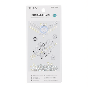 Adesivi con strass brillanti Ilan 39020-1 per decorazioni di abbigliamento - Product Image 1