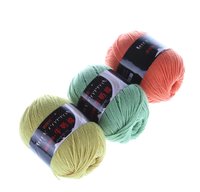 100% acrylique recyclé lait coton fil teint motif turc fil à tricoter à la main pour gants couture et tissage Style fantaisie