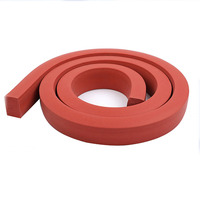 Joint en caoutchouc carré en silicone de qualité alimentaire haute température Guangte pour joints de porte de four