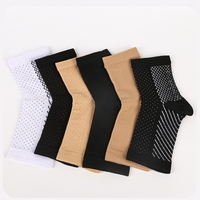 FF4158 hommes femmes mince arc cheville soutien chaussette fasciite plantaire Compression pied manches printemps saison orthèse pour le confort