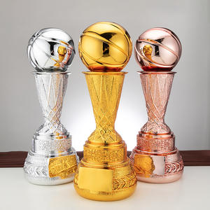 Trofeo de Resina JY <span class=keywords><strong>Basketball</strong></span> de 38 cm para Competencia de Fútbol Universitario, Premio <span class=keywords><strong>NBA</strong></span>, Recuerdo de Oro, Plata y Bronce - Product Image 1