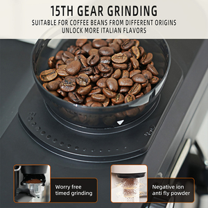 Mcilpoog Ac510 New Home Bean Để <span class=keywords><strong>Cup</strong></span> Máy Xay Nhỏ Mini Espresso Máy Pha Cà Phê Hướng Dẫn Sử Dụng Máy Pha Cà Phê - Product Image 2