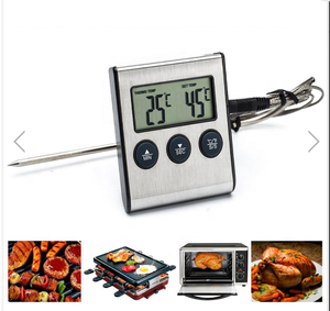 Kỹ Thuật Số Nhiệt Kế Nấu Ăn Với Bộ Đếm Thời Gian - Product Image 4