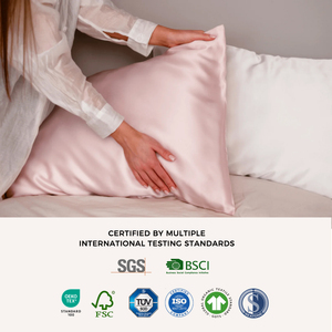 Xác minh PRO mới đến lụa gối 100% dâu tằm gối trường hợp tùy chỉnh cho tóc và da - Product Image 2