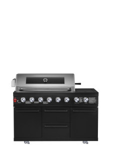 BBQ Outdoor Full <b>Set</b> With Rotisserie BBQ Fridge CE Certified C11-2 Powerful Performance 108 000 BTU 6 Stainless Steel Burners Du - Product Image 4