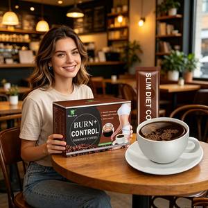 Winstown OEM Café Brûle-Graisses aux Ingrédients Végétaux Naturels – Boisson Douce <span class=keywords><strong>pour</strong></span> l'Équilibre Métabolique Quotidien - Product Image 1