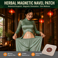 Patch magnétique amincissant à l'armoise pour le nombril, vente en gros, fournisseur OEM à faible MOQ