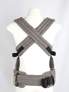 <span class=keywords><strong>Mochila</strong></span> portabebés ajustable con patrón de pata de gallo, <span class=keywords><strong>mochila</strong></span> ergonómica <span class=keywords><strong>para</strong></span> bebés y niños pequeños, envoltura <span class=keywords><strong>para</strong></span> recién nacidos, transporte delantero y trasero - Product Image 3