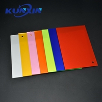 Kunxin Feuille acrylique miroir or rose haute réflexion décorative PMMA 1220X2440mm 1mm 2mm 3mm