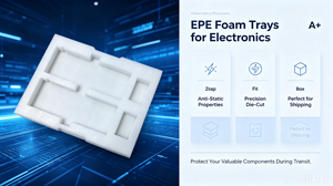 ถาดโฟม EPE แบบมีร่องสำหรับยึดตำแหน่ง  วัสดุเสริมสำหรับบรรจุภัณฑ์ - Product Image 4
