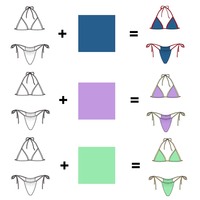 Ensemble bikini taille haute personnalisé OEM ODM pour femme, vente en gros, 2 pièces, dos nu, séchage rapide, respirant, anti-UV, maillot de bain de plage