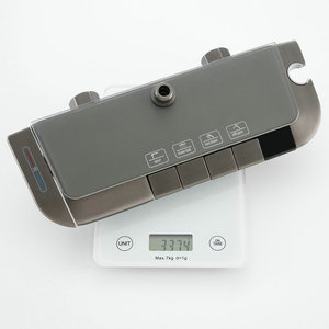 Set <span class=keywords><strong>Doccia</strong></span> da Bagno alla Moda con 4 Funzioni, Colore Grigio Canna di Fucile, Design Esposto con Indicatore di Temperatura e Luce LED - Product Image 4