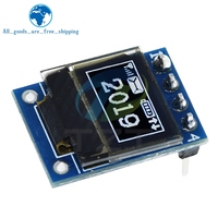 Módulo LCD de pantalla OLED blanca de 0,42 "y 0,42 pulgadas, pantalla serie 72X40, interfaz I2C IIC/SPI de Color blanco SSD1306 72*40 para Arduino