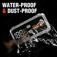 DELBEST S9 1600A Démarreur de Voiture, Batterie Externe 20000mAh pour Moteurs Essence 6.0L et Diesel 5.0L