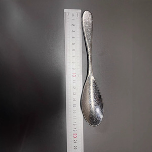 SHOUYUAN OEM/ODM Cuchara de Sopa/Comedor/Mostrador Multiusos de Aleación de Titanio de Alta Gama, Antibacteriana, Moderna y Minimalista con Mango Corto - Product Image 4